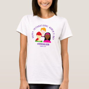 Camiseta Elegante frente al Día Internacional de la Mujer 8