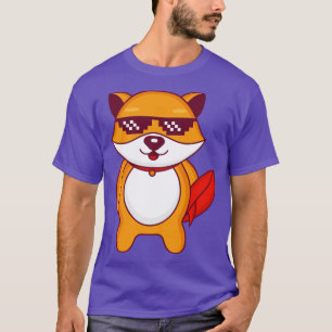 Camiseta elegante gato de verano