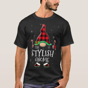 Camiseta Elegante Gnome Búfalo Cortado Familia Cristo