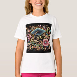 Camiseta Elegante Graduación 2025 Diseño 2