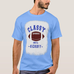 Camiseta Elegante hasta el inicio del partido  Letras de co