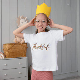 Camiseta Elegante hoja de otoño