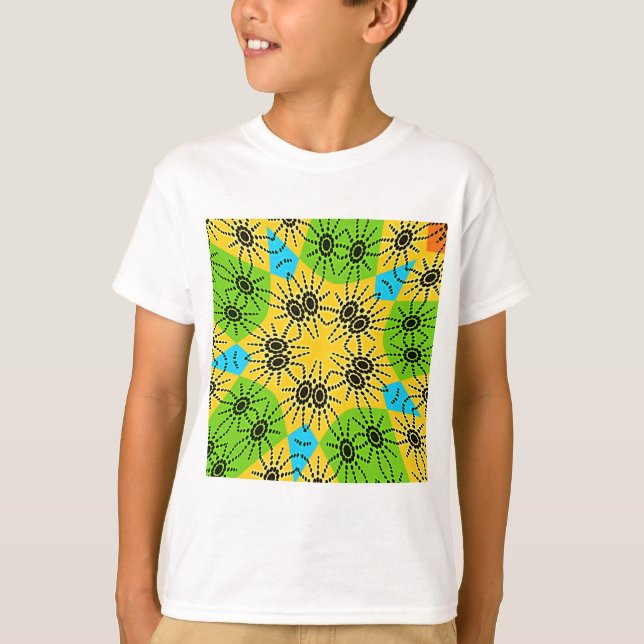 Camiseta Elegante imagen de arte vectorial del Motif Araña  (Anverso)
