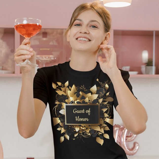 Camiseta Elegante invitado de honor personalizado (Subido por el creador)