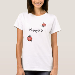 Camiseta Elegante Ladybug, Mommy-To-Be T-Shirt