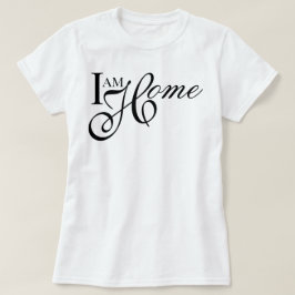 Camiseta Elegante minimalista Afirmación suave de vida Yo S