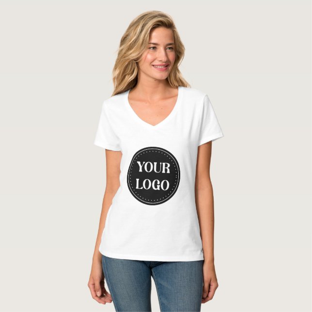 Camiseta elegante, moderno, refinado y editable. (Anverso completo)