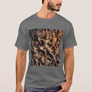 Camiseta elegante para hombres con impresión en ne