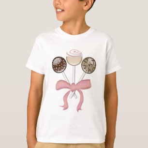 Camiseta Elegante pastel de damasco de cacao