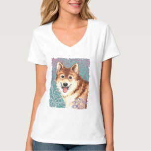 Camiseta Elegante pastor islandés