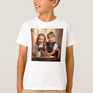 Camiseta Elegante personalizado agregar su propia foto niño