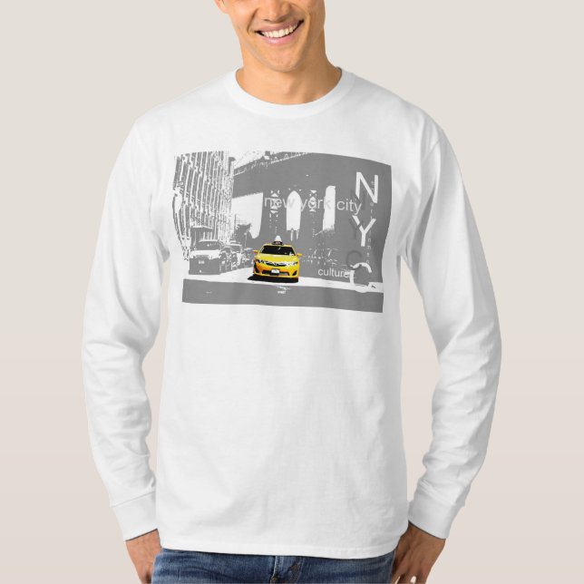 Camiseta Elegante Puente Nyc Brooklyn de Nueva York (Anverso)