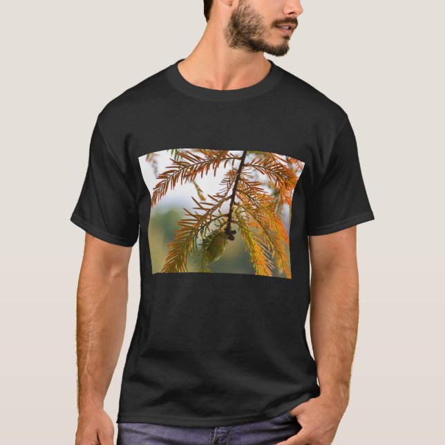 Camiseta Elegante rama de madera (Anverso)