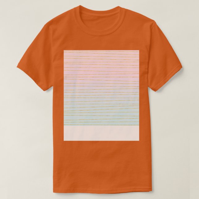 Camiseta Elegante Rosa Cute (Diseño del anverso)