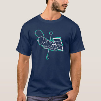 Camiseta Elegante telescopio Hubble Space geo dad