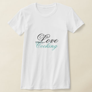 Camiseta Elegante tema de cocina