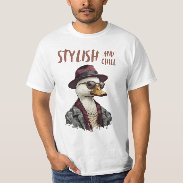 Camiseta Elegante y elegante (Anverso)