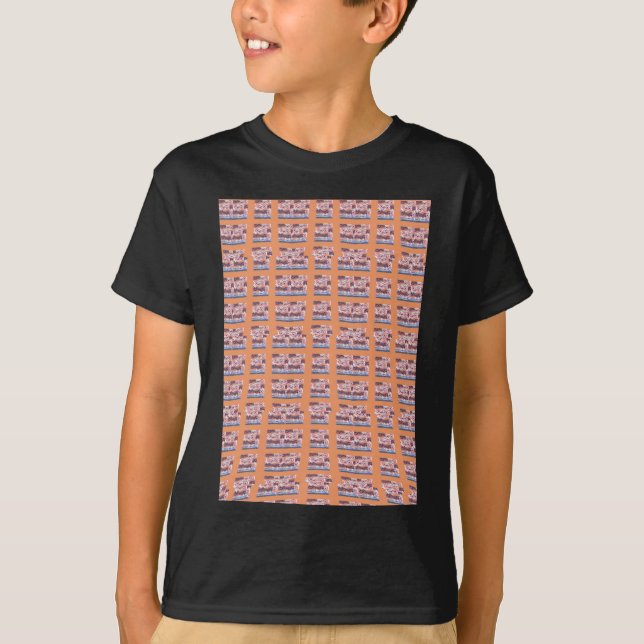 Camiseta Elegante y único arte con estampado cardíaco para  (Anverso)