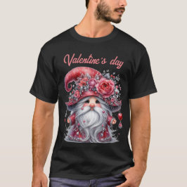 Camiseta Elegantes perlas plateadas rojo valentina lindo gn