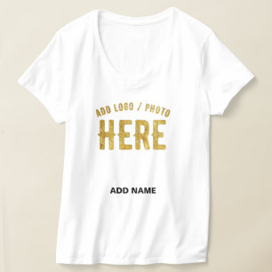 CAMISETA ELEGANTES PERSONALIZABLES BLANCOS VERIFICADOS DE M