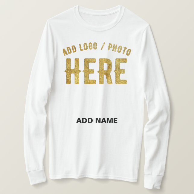 CAMISETA ELEGANTES PERSONALIZABLES BLANCOS VERIFICADOS DE M (Anverso del diseño)