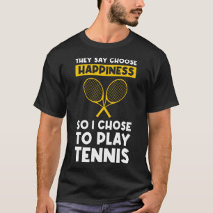 Camiseta Elegí jugar al tenis Pullover Hoodie