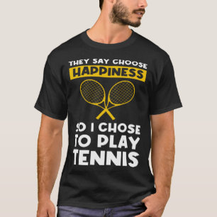 Camiseta Elegí jugar al tenis Pullover Hoodie