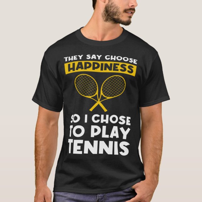 Camiseta Elegí jugar al tenis Pullover Hoodie (Anverso)