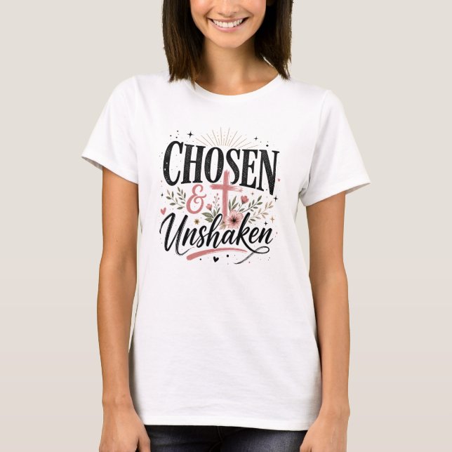 Camiseta Elegidos y No Sacudidos (Anverso)