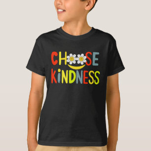 Camiseta Elegir a un profesor amable ser amable con la gent