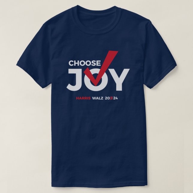 Camiseta Elegir alegría (Diseño del anverso)
