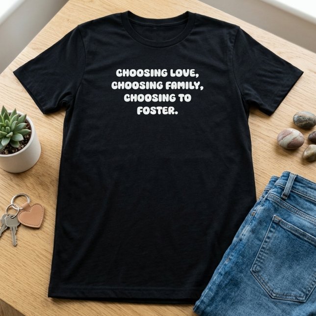 Camiseta Elegir Amor Acogimiento Familiar Decisión de Vida (Subido por el creador)
