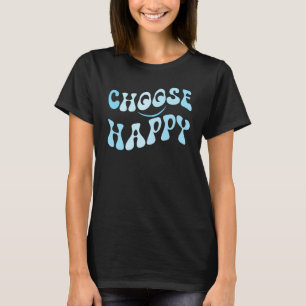 Camiseta Elegir Cara Sonriente Feliz Motivar Inspirar Elegi