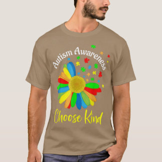 Camiseta Elegir clase de autismo Conciencia Mamá del rompec