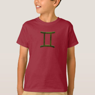 Camiseta Elegir color Gemini Rótulo Astrológico Zodiaco