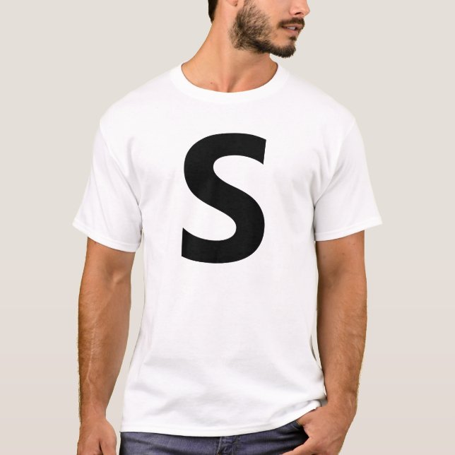 Camiseta Elegir cualquier carta | Fuente: Sans abiertos neg (Anverso)