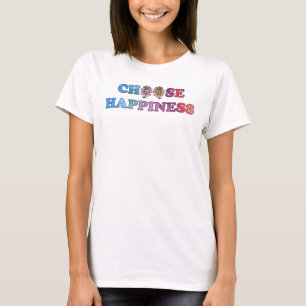 Camiseta Elegir el arco iris de la felicidad