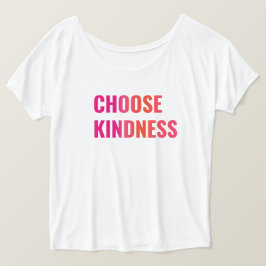 Camiseta Elegir el Tee de Sunset Slouchy