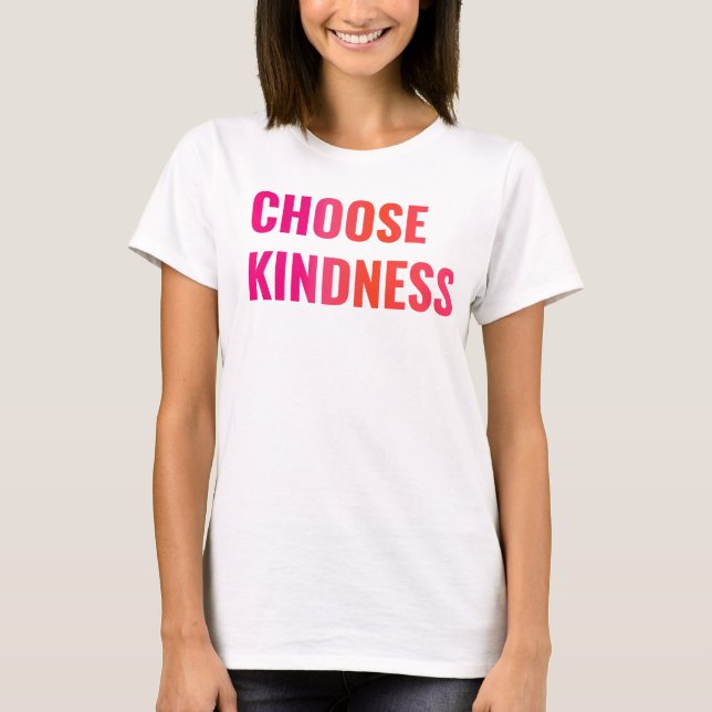 Camiseta Elegir el Tee de Sunset Slouchy (Anverso)