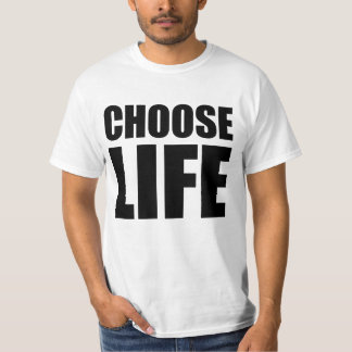 Camiseta elegir el tiempo de vida