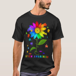 Camiseta Elegir Girasol Rompecabezas De Conciencia Del Auti