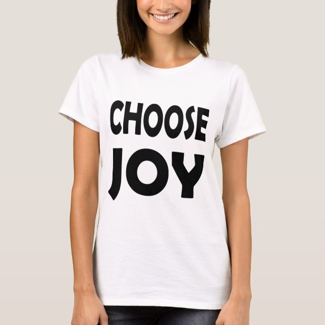 Camiseta Elegir Joy Daily | Felicidad inspiradora (Anverso)