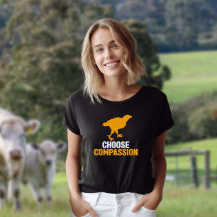 Camiseta Elegir la compasión, el activismo vegan de los pol