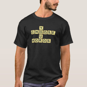 Camiseta Elegir la tabla de palabras
