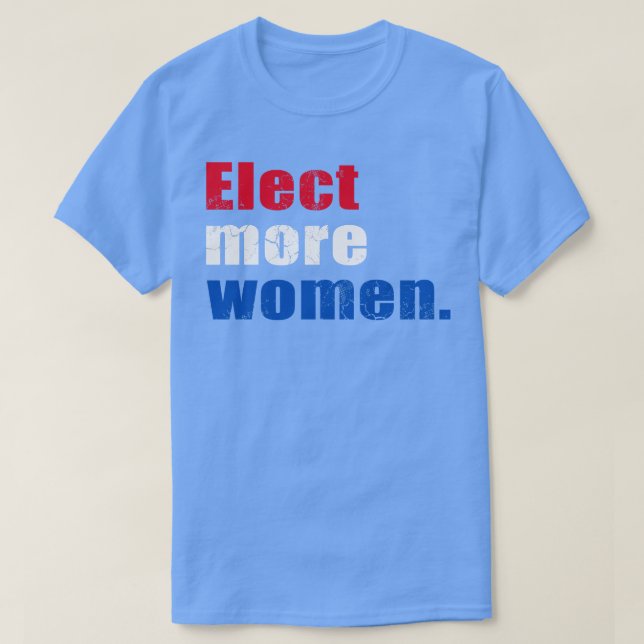 Camiseta Elegir más mujeres 2020 (Diseño del anverso)