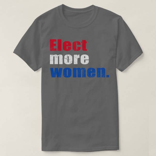 Camiseta Elegir más mujeres 2020 (Diseño del anverso)