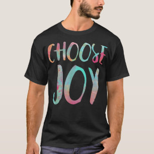 Camiseta Elegir regalo feliz de alegría 