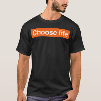 Camiseta Elegir retro de vida