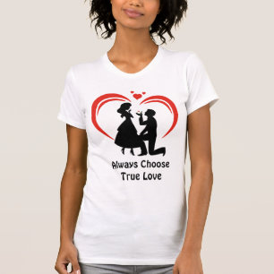 Camiseta Elegir siempre el amor verdadero: la libertad de l