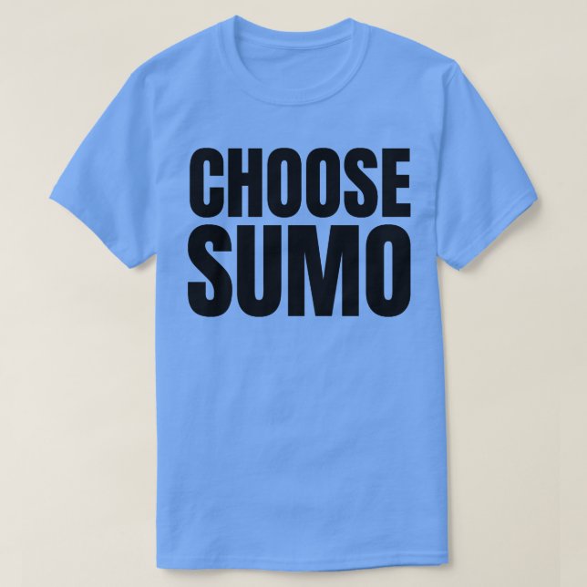Camiseta Elegir sumo (Diseño del anverso)